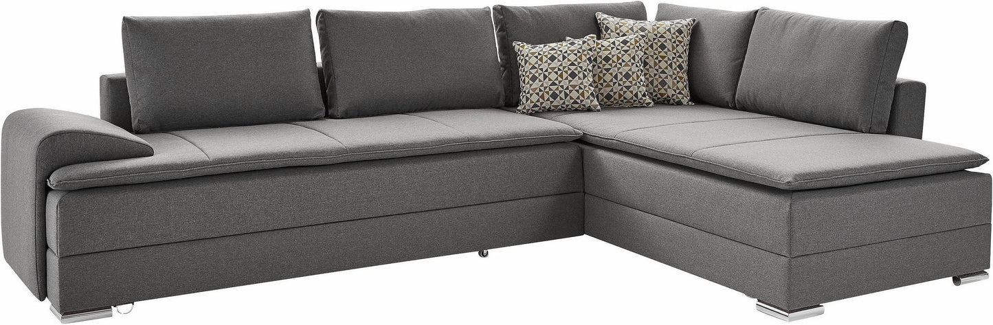 Ecksofa "DAY&NIGHT" von INOSIGN mit Bettfunktion grau