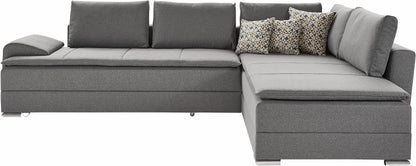 Ecksofa "DAY&NIGHT" von INOSIGN mit Bettfunktion grau