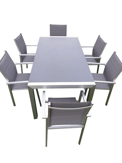 MARLY garden dining table set - durability and comfort