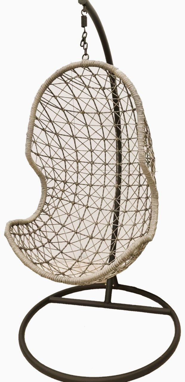 Rattan Hängesessel DELUXE - Stilvoll, Strapazierfähig & Komfortabel