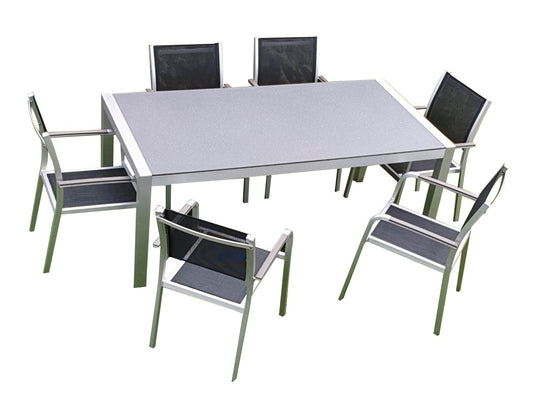 MARLY garden dining table set - durability and comfort