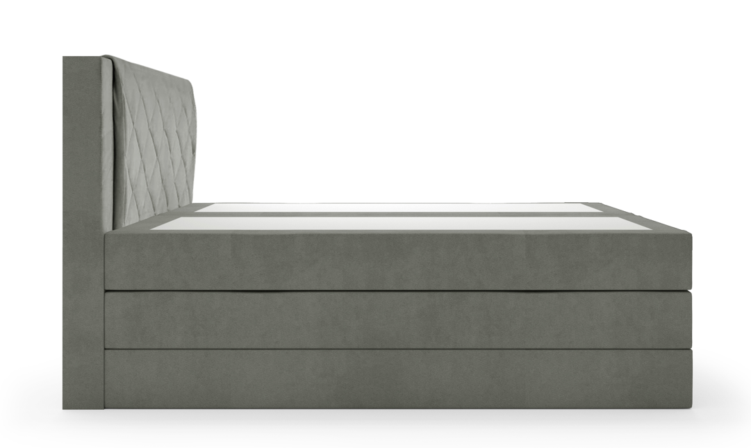 Box spring bed NELA - functionality, comfort and design combined