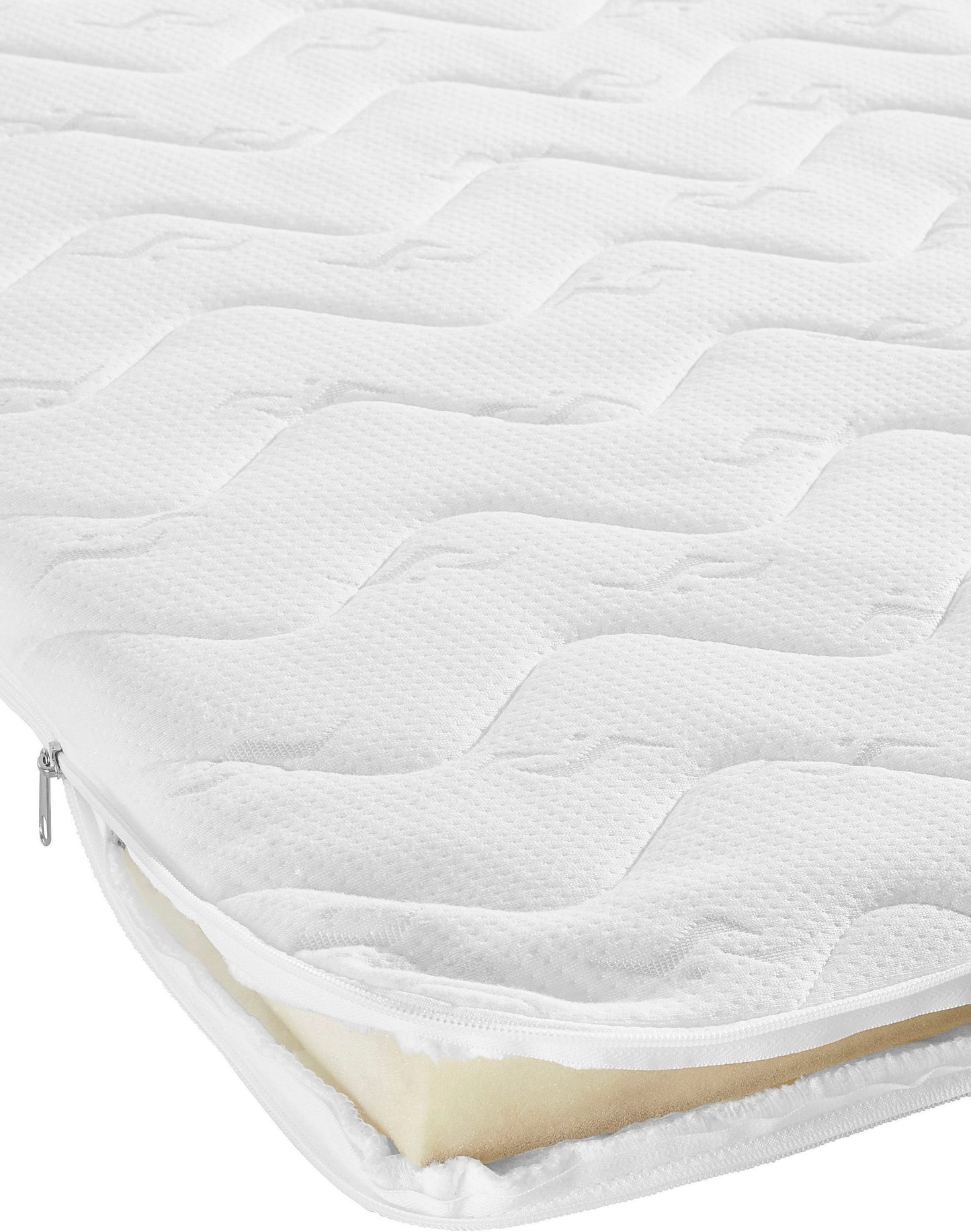 Lit à sommier tapissier ARNI KING - confort de sommeil luxueux, 90 cm x 200 cm