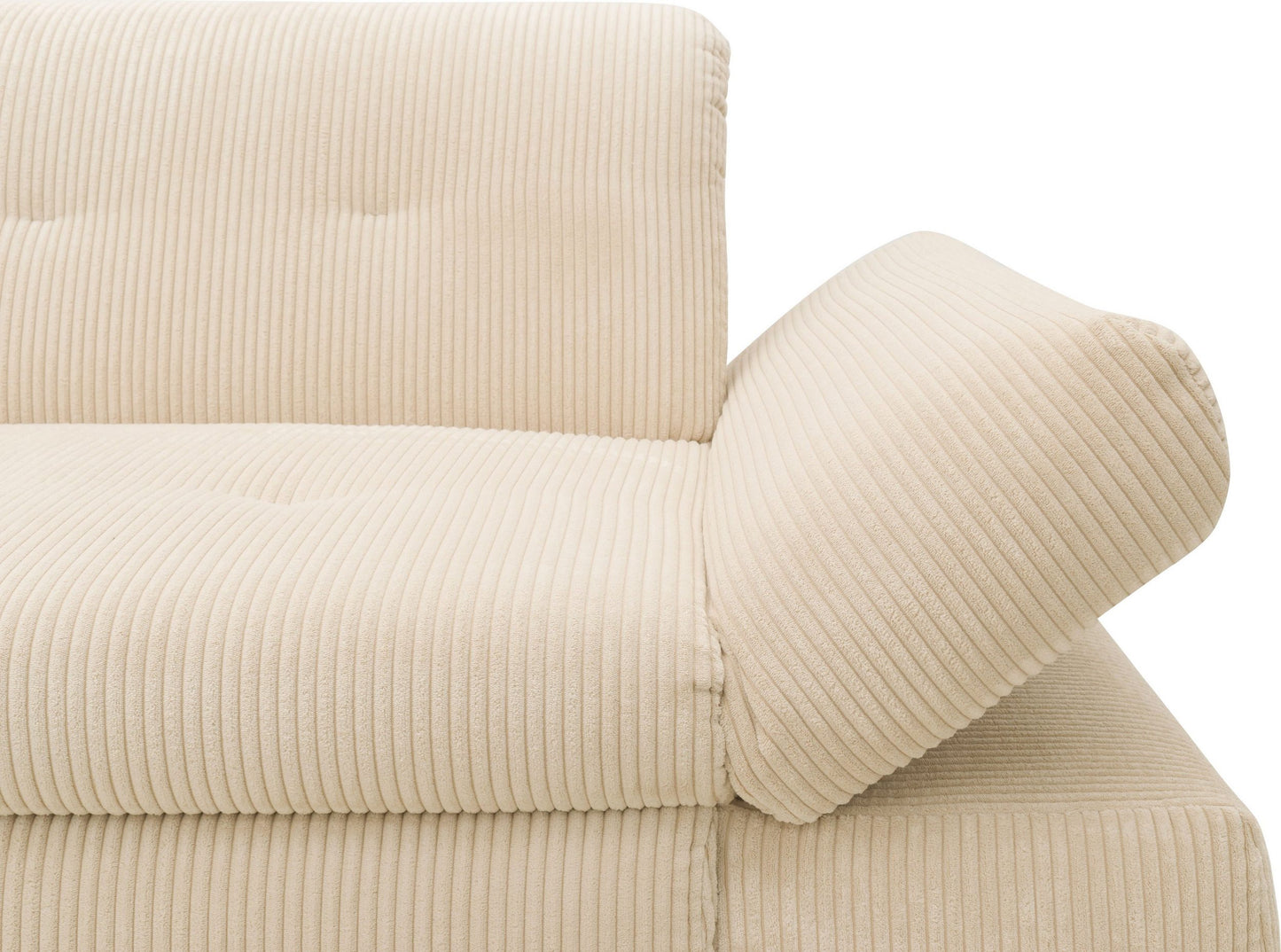 ECKSOFA "MORIC" VON DOMO COLLECTION mit BETTFUNKTION