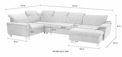 2-seater sofa VIRGINIA - stylish comfort for your living room