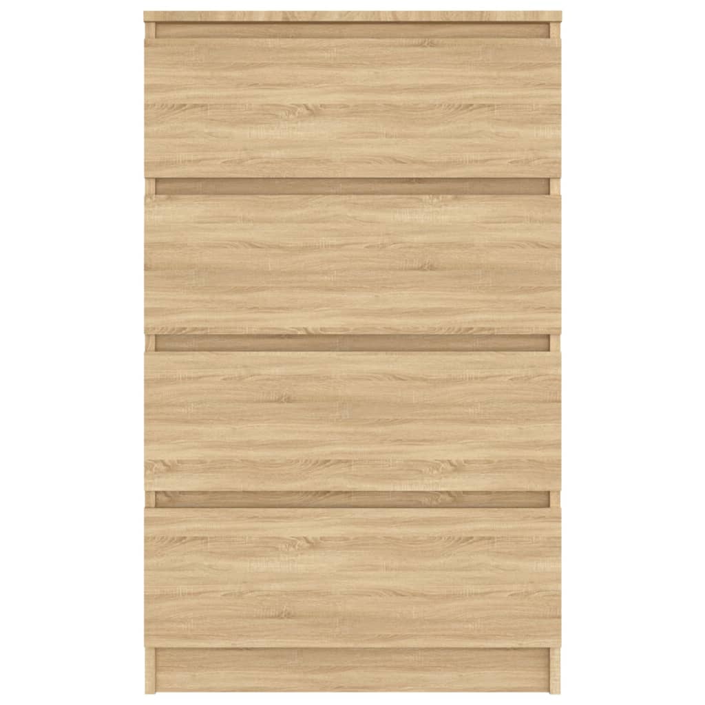 Sideboard Sonoma-Eiche 60x35x98,5 cm Holzwerkstoff