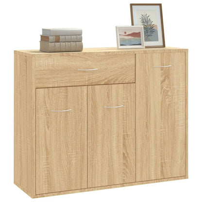 Sideboard Sonoma-Eiche 88x30x70 cm Holzwerkstoff