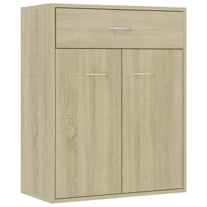 Sideboard Sonoma-Eiche 60x30x75 cm Holzwerkstoff