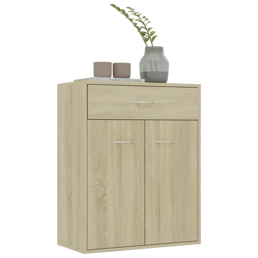 Sideboard Sonoma-Eiche 60x30x75 cm Holzwerkstoff