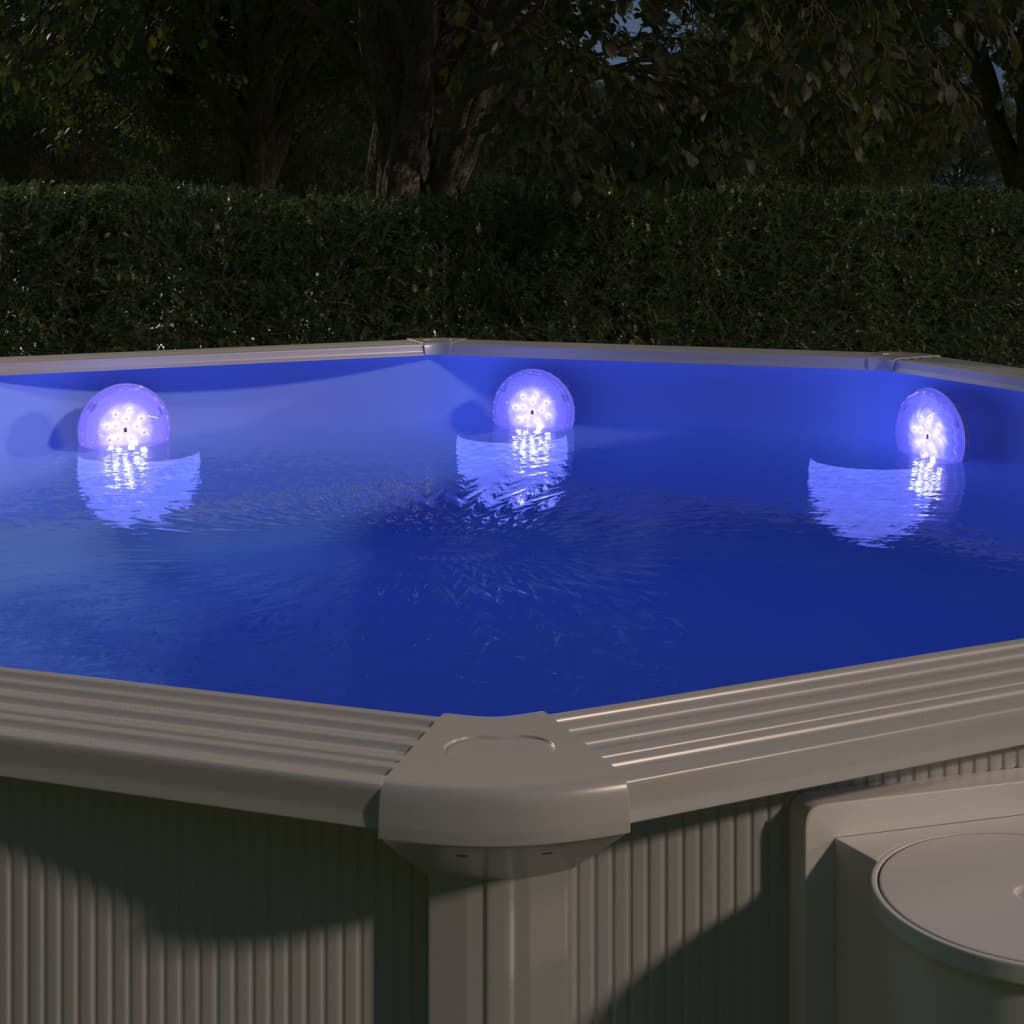 Unterwasser-LED-Poollampe mit Fernbedienung Mehrfarbig