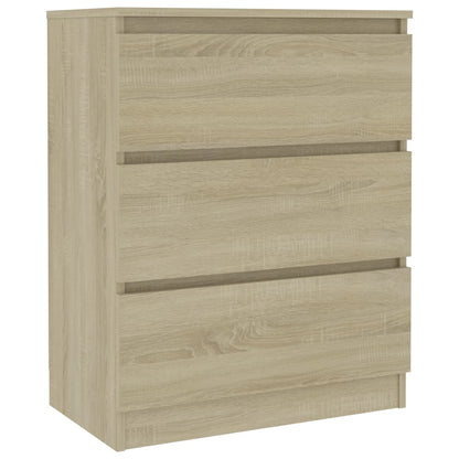 Sideboard Sonoma-Eiche 60x35x76 cm Holzwerkstoff