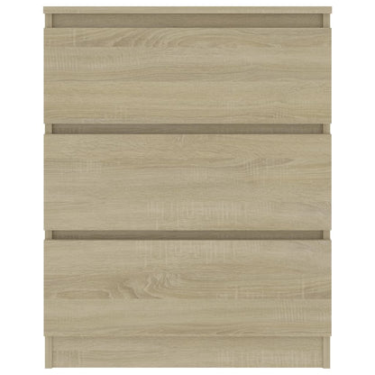 Sideboard Sonoma-Eiche 60x35x76 cm Holzwerkstoff