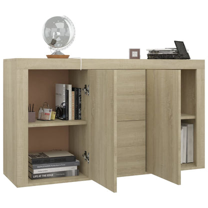 Sideboard Sonoma-Eiche 120x36x69 cm Holzwerkstoff