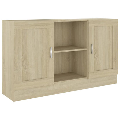 Sideboard Sonoma-Eiche 120x30,5x70 cm Holzwerkstoff