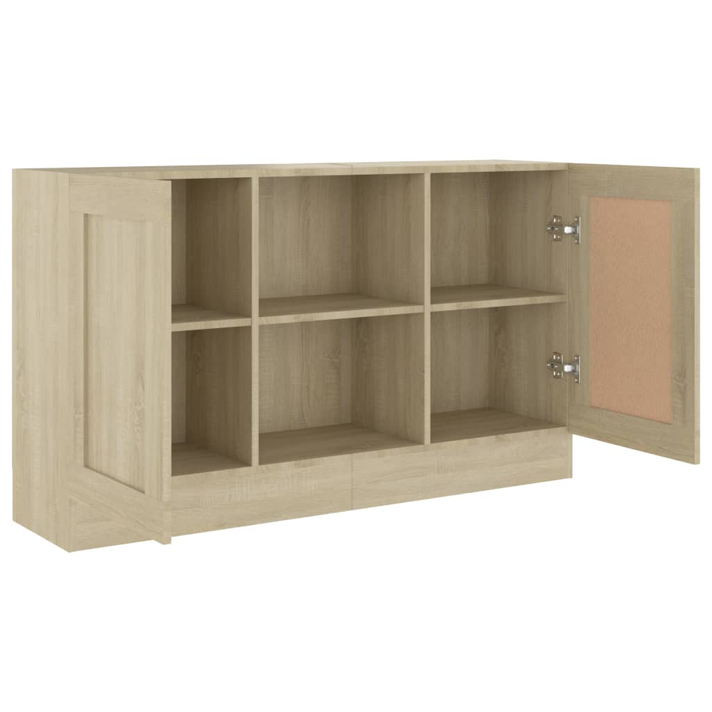 Sideboard Sonoma-Eiche 120x30,5x70 cm Holzwerkstoff