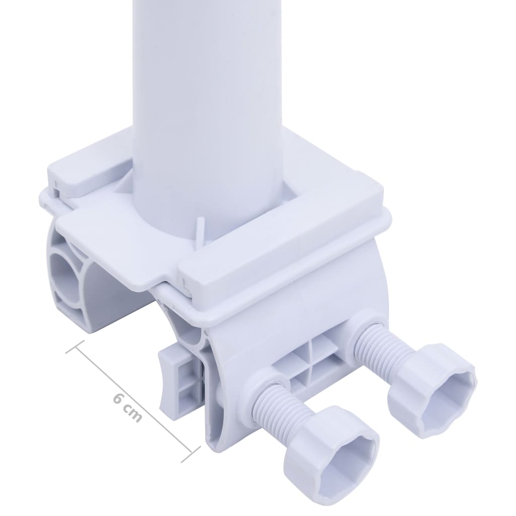 vidaXL Aufrollvorrichtung für Poolplane Kunstoffbasis