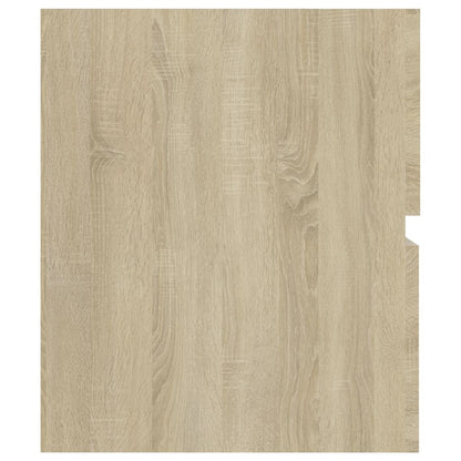 Waschbeckenunterschrank Sonoma-Eiche 60x38,5x45cm Holzwerkstoff