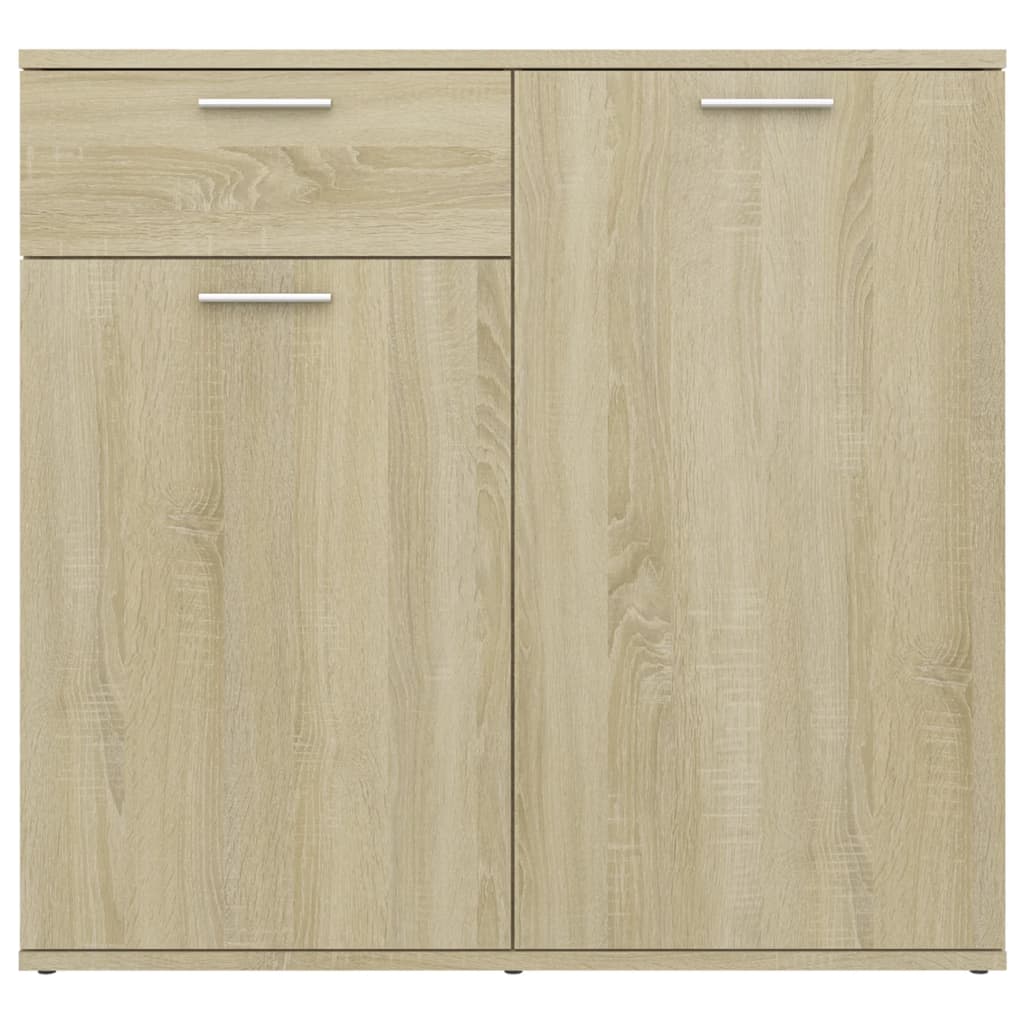 Sideboard Sonoma-Eiche 80x36x75 cm Holzwerkstoff