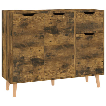 Sideboard Räuchereiche 90x30x72 cm Holzwerkstoff