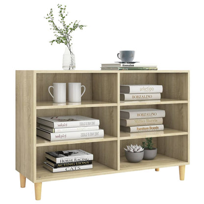 Sideboard Sonoma-Eiche 103,5x35x70 cm Holzwerkstoff