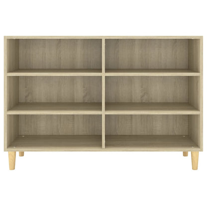 Sideboard Sonoma-Eiche 103,5x35x70 cm Holzwerkstoff