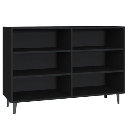 Sideboard Schwarz 103,5x35x70 cm Holzwerkstoff