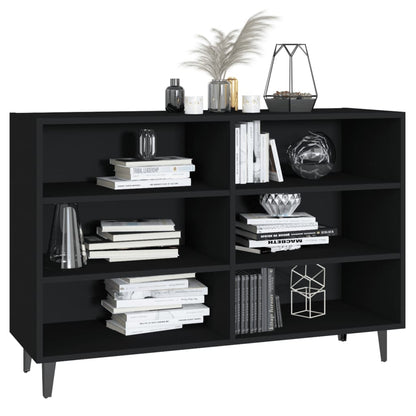 Sideboard Schwarz 103,5x35x70 cm Holzwerkstoff