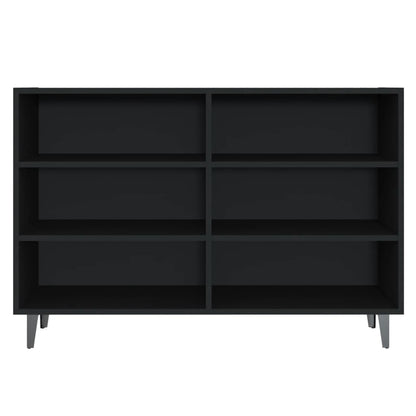 Sideboard Schwarz 103,5x35x70 cm Holzwerkstoff