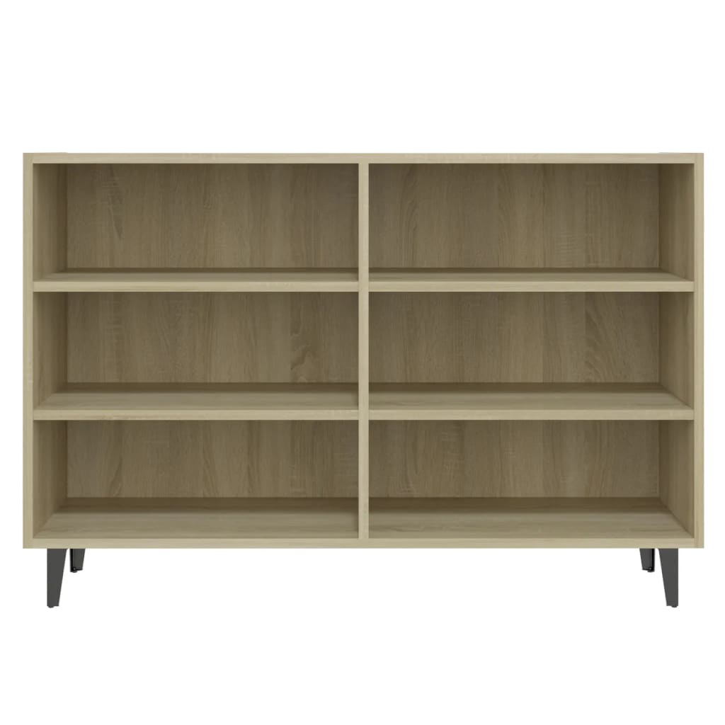 Sideboard Sonoma-Eiche 103,5x35x70 cm Holzwerkstoff