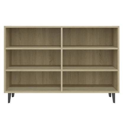 Sideboard Sonoma-Eiche 103,5x35x70 cm Holzwerkstoff