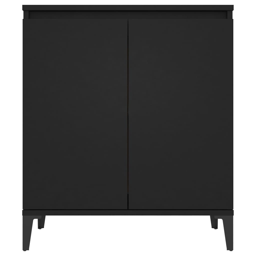 Sideboard Schwarz 60x35x70 cm Holzwerkstoff