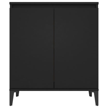 Sideboard Schwarz 60x35x70 cm Holzwerkstoff