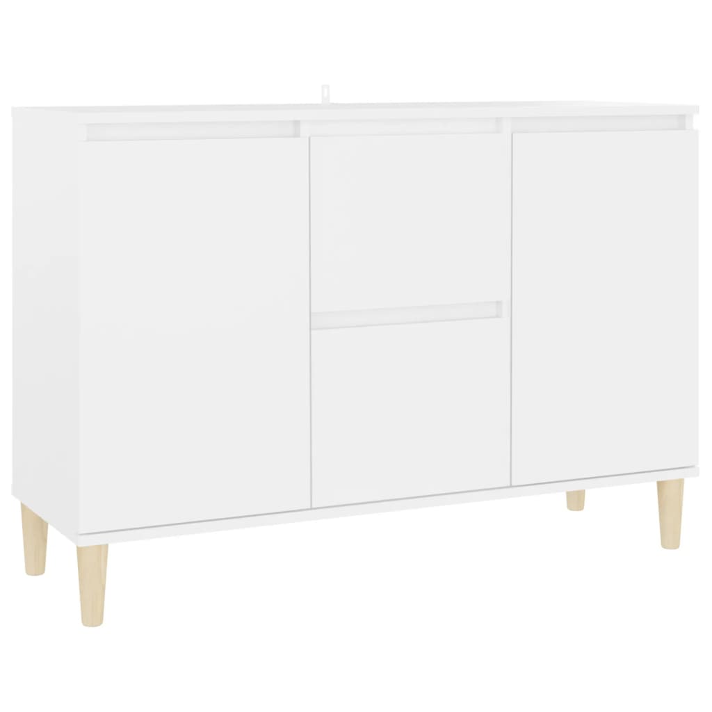 Sideboard Weiß 101x35x70 cm Holzwerkstoff