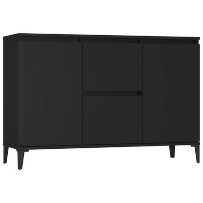 Sideboard Schwarz 104x35x70 cm Holzwerkstoff