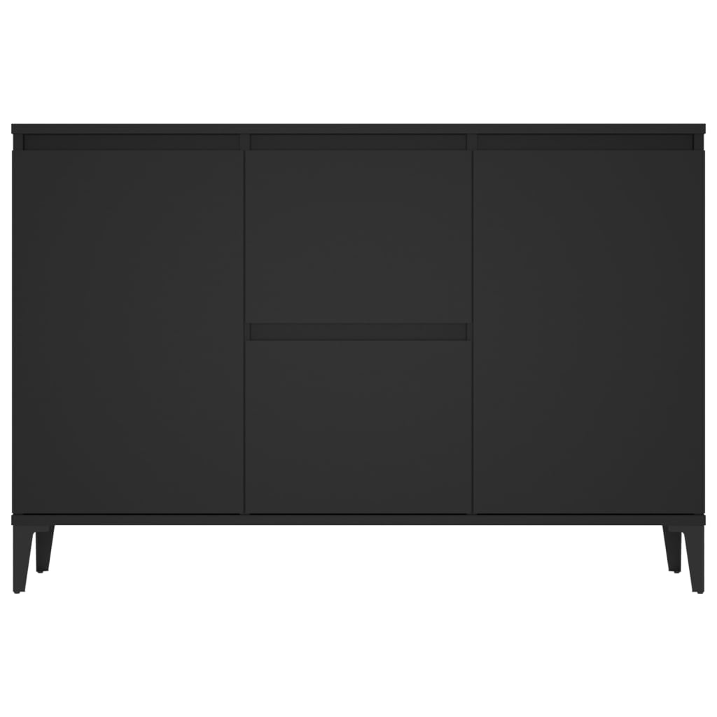 Sideboard Schwarz 104x35x70 cm Holzwerkstoff