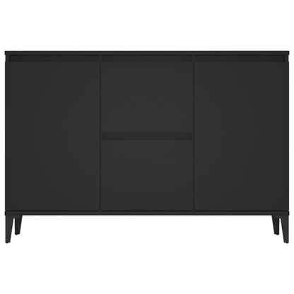 Sideboard Schwarz 104x35x70 cm Holzwerkstoff