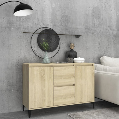 Sideboard Sonoma-Eiche 104x35x70 cm Holzwerkstoff