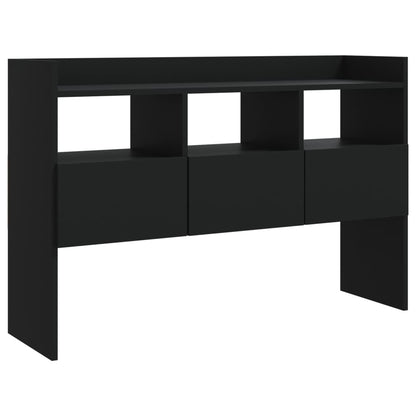 Sideboard Schwarz 105x30x70 cm Holzwerkstoff