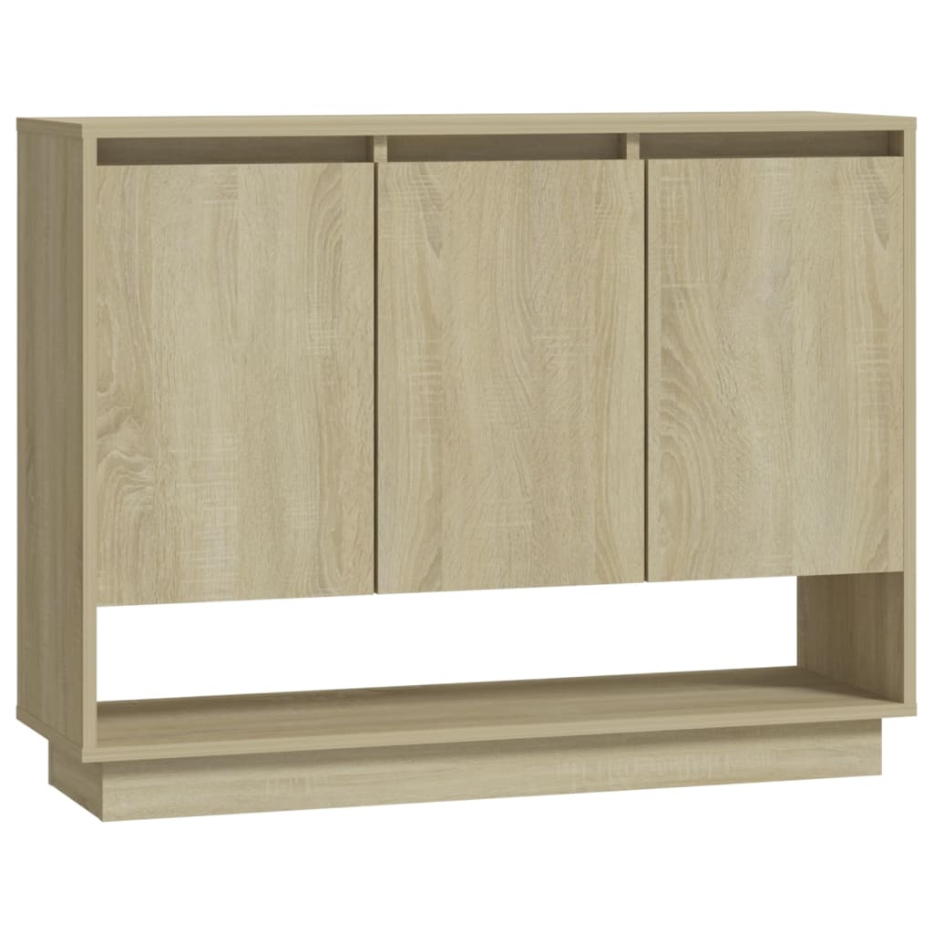 Sideboard Sonoma-Eiche 97x31x75 cm Holzwerkstoff