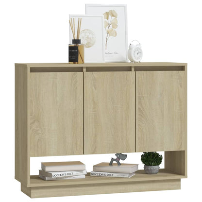 Sideboard Sonoma-Eiche 97x31x75 cm Holzwerkstoff