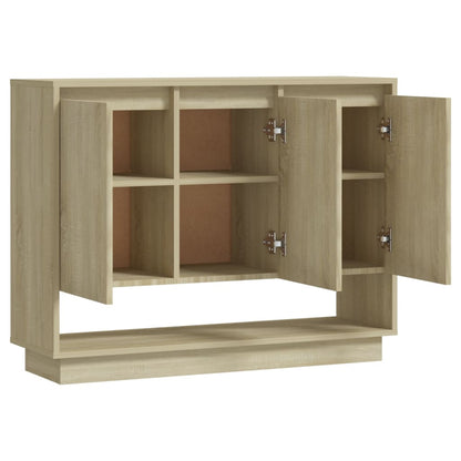 Sideboard Sonoma-Eiche 97x31x75 cm Holzwerkstoff