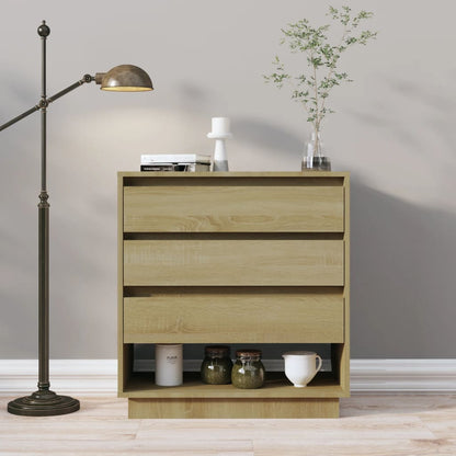 Sideboard Sonoma-Eiche 70x41x75 cm Holzwerkstoff