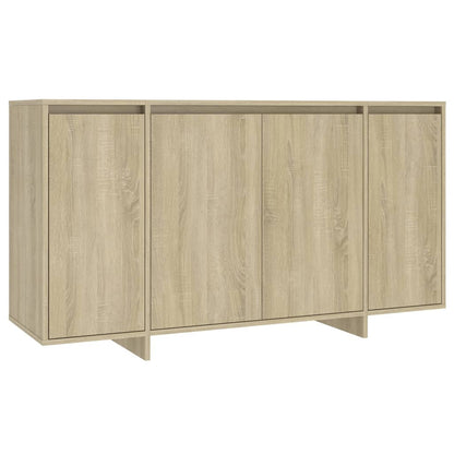 Sideboard Sonoma-Eiche 135x41x75 cm Holzwerkstoff