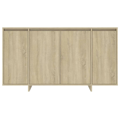 Sideboard Sonoma-Eiche 135x41x75 cm Holzwerkstoff