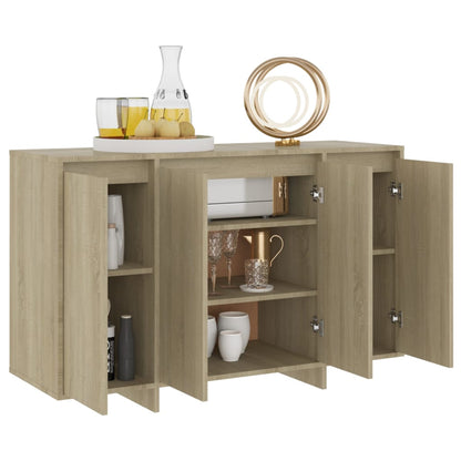 Sideboard Sonoma-Eiche 120x41x75 cm Holzwerkstoff