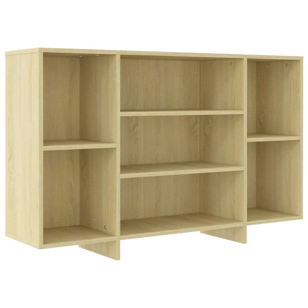 Sideboard Sonoma-Eiche 120x30x75 cm Holzwerkstoff