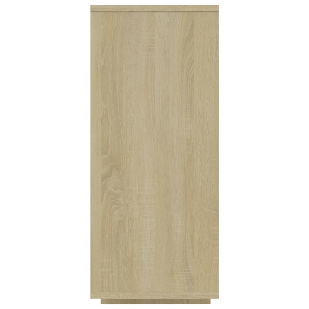 Sideboard Sonoma-Eiche 120x30x75 cm Holzwerkstoff