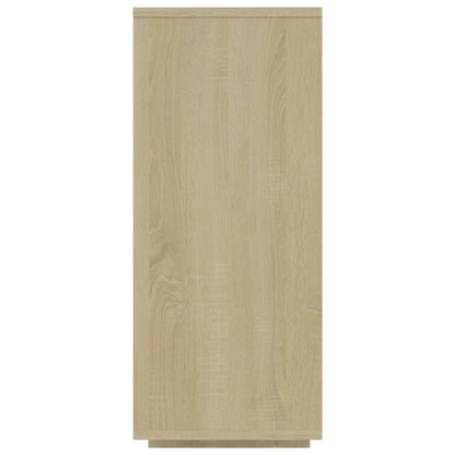 Sideboard Sonoma-Eiche 120x30x75 cm Holzwerkstoff