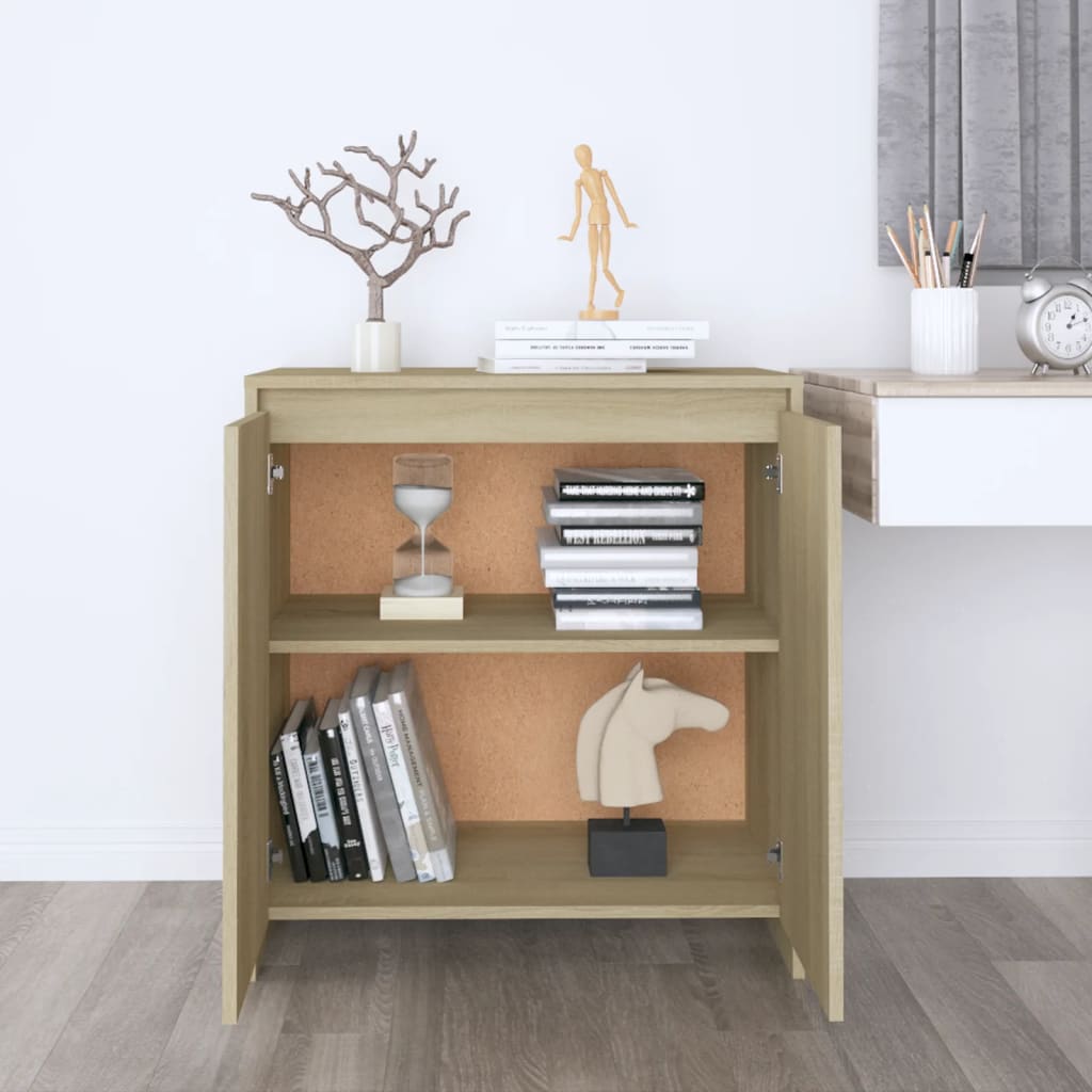 Sideboard Sonoma-Eiche 70x41x75 cm Holzwerkstoff