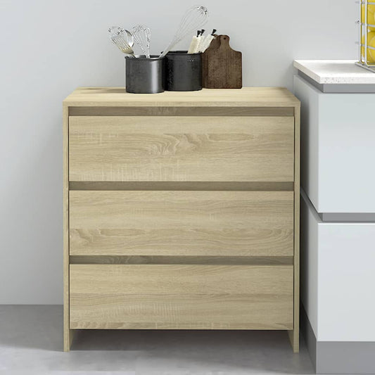 Sideboard Sonoma-Eiche 70x41x75 cm Holzwerkstoff